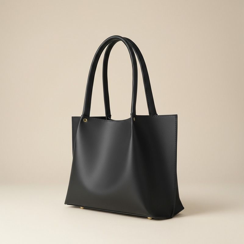 Amoura Beige Tote Bag – Elegant Vegan Leather Handbag.